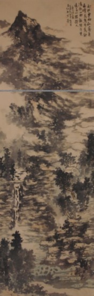 山水清音180cmX56cm