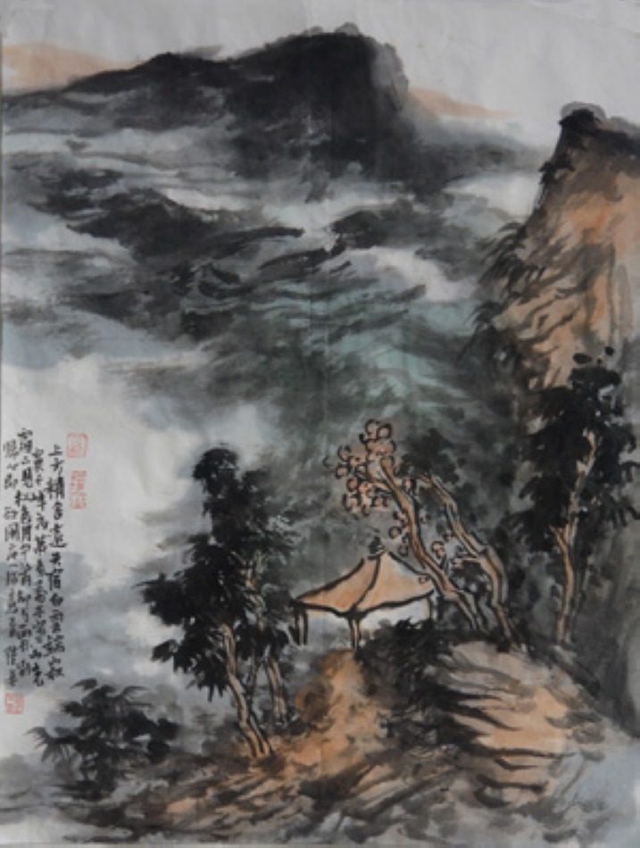 山景图56cmx43cm