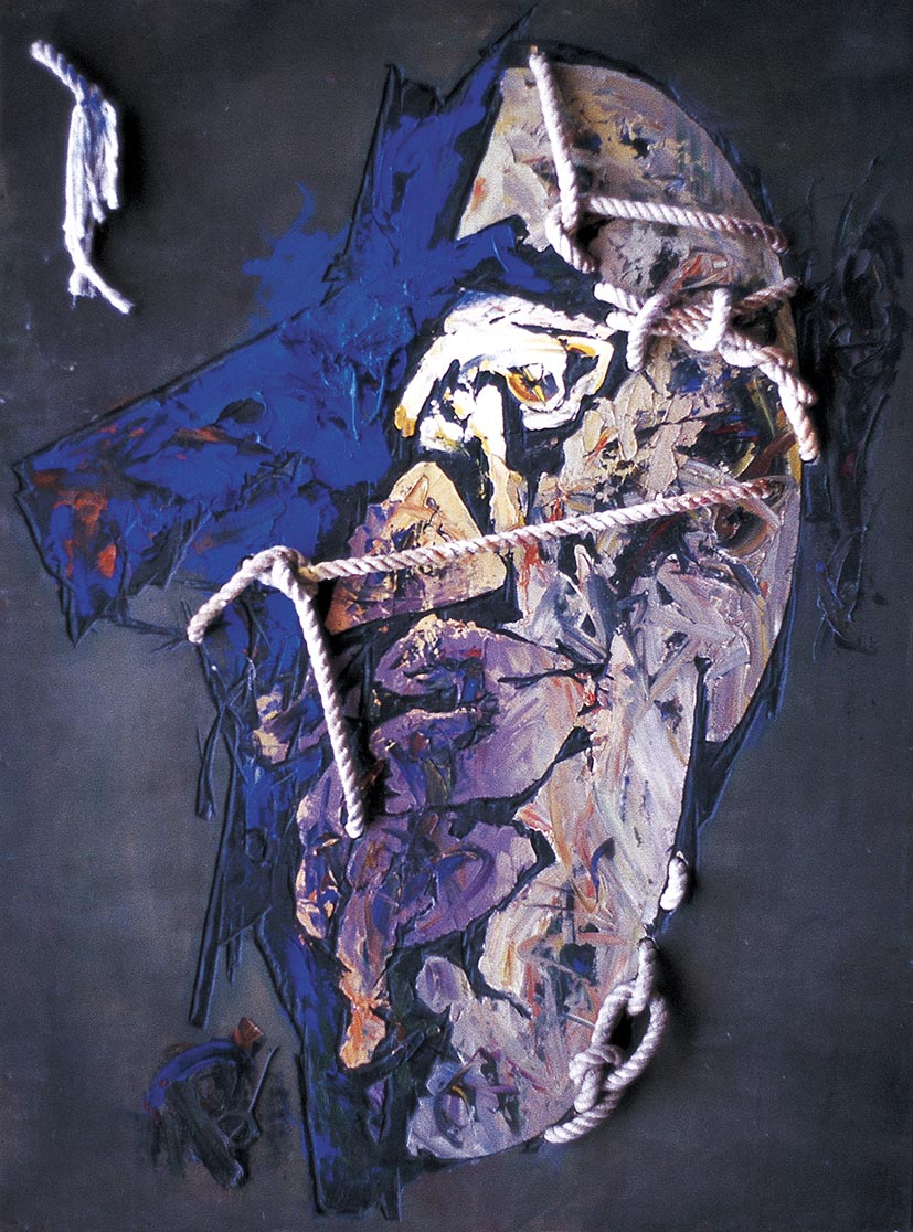 面孔-2120x90cm