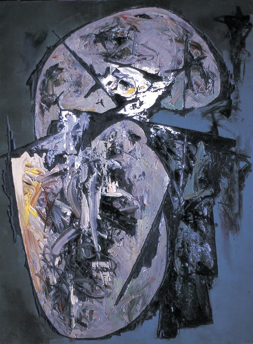 面孔-3120x90cm