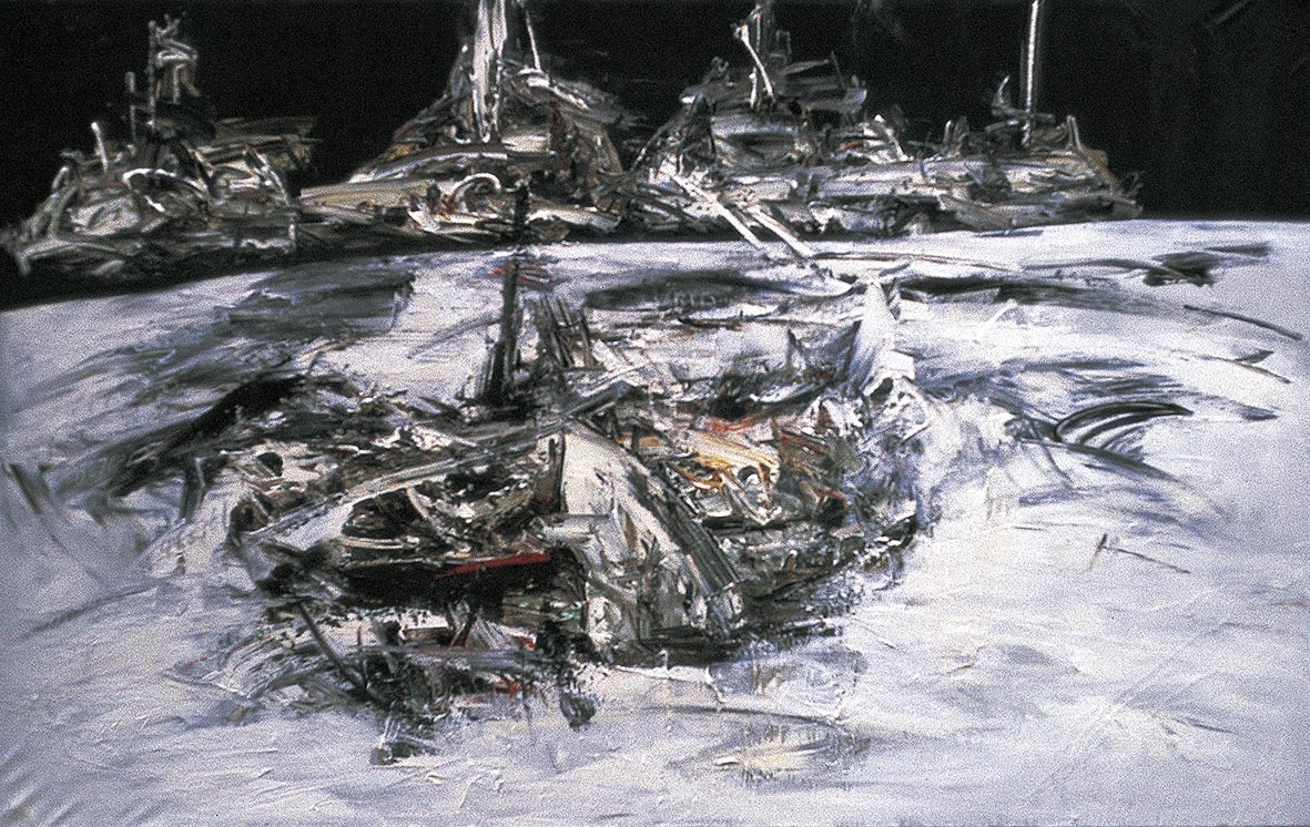 陆地的边缘-4130x900cm