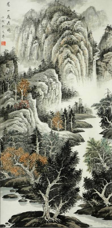 苍山飞瀑（机动）