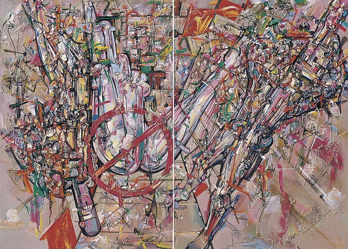 都市结构-大舞姿-1250x180cm