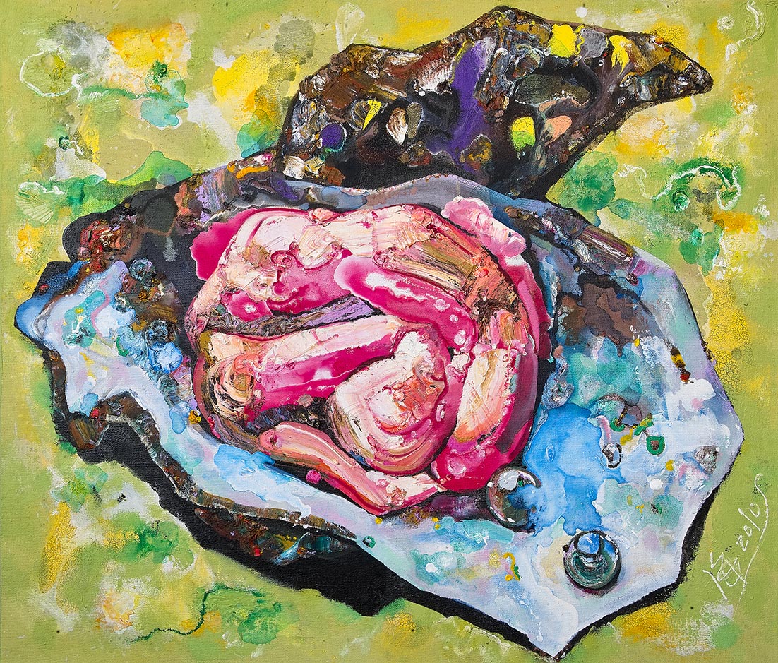 物的形态-蜗-1100x85cm