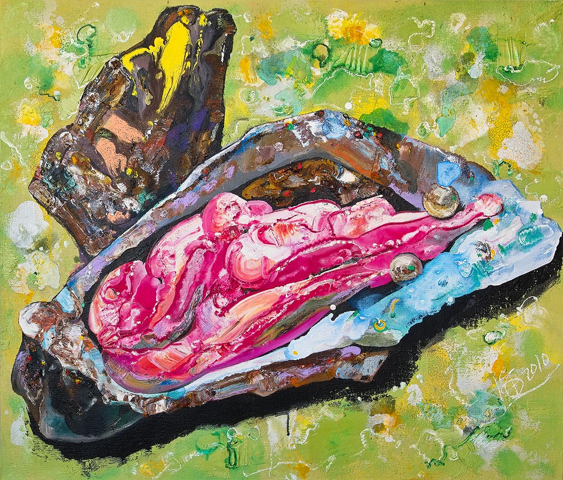 物的形态-蜗-3100x85cm