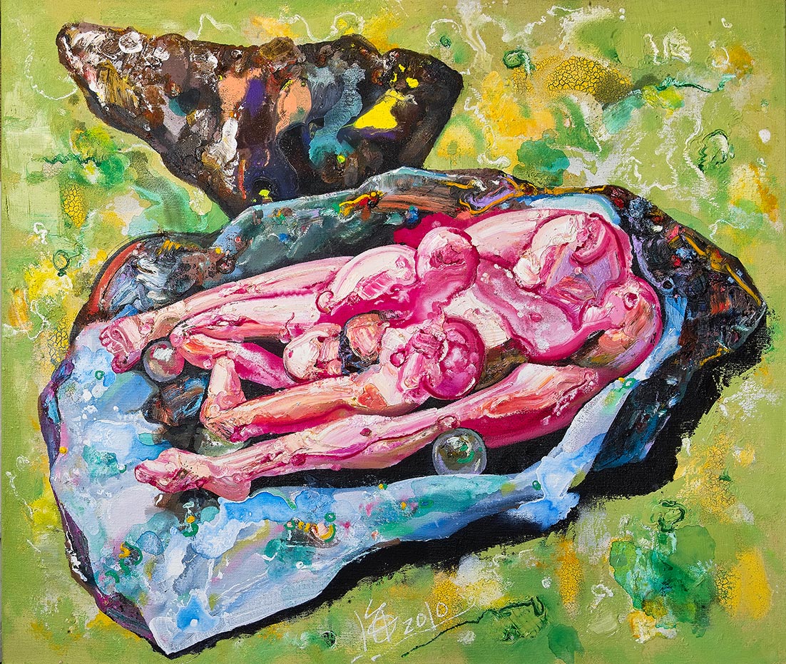 物的形态-蜗-4100x85cm