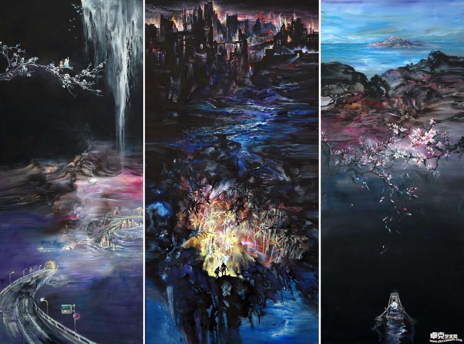 《寻梦园─守望2012》220×290cm