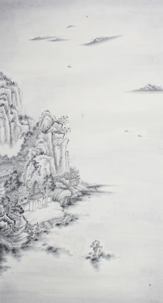 《青花系列》196cm*98cm