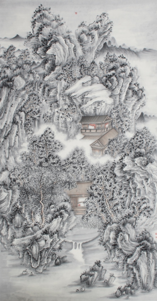 《青花系列》196cm*98cm