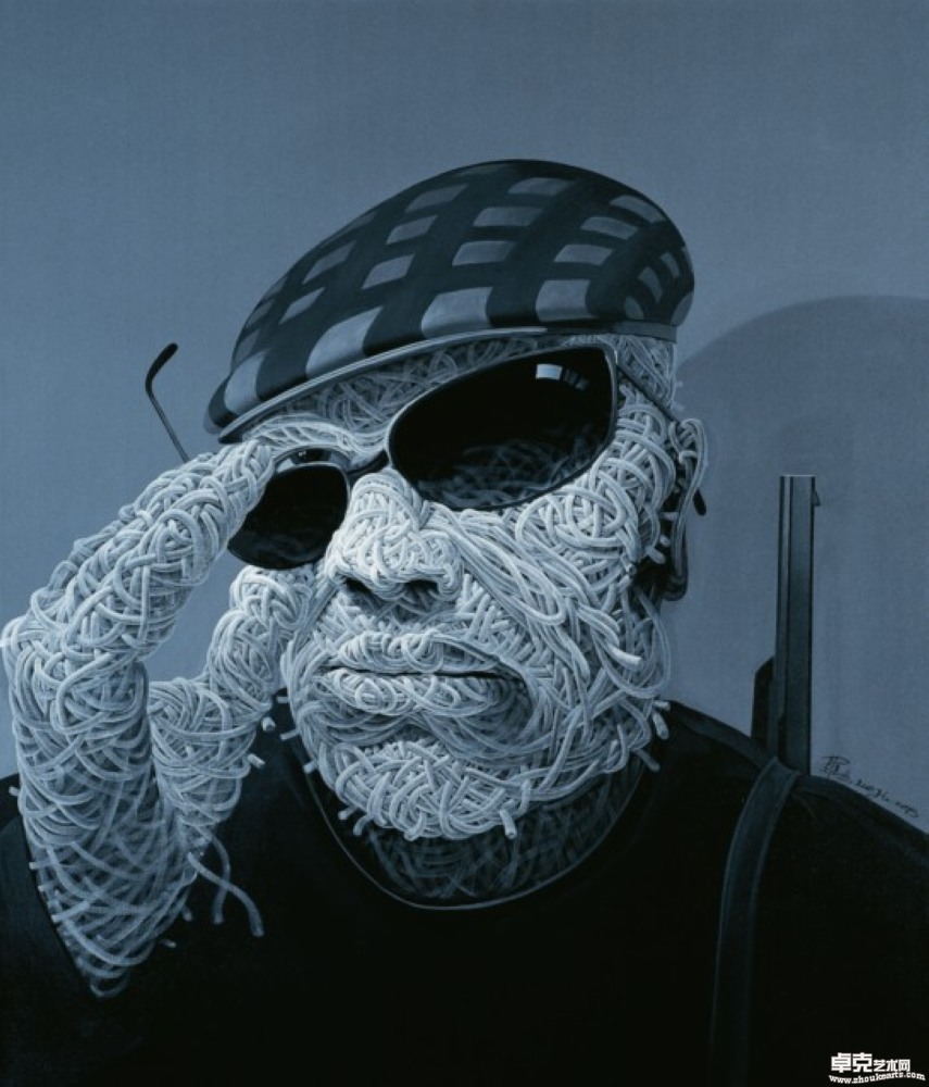 囚- 文化猎人 Acrylic on canvas210cm×180cm