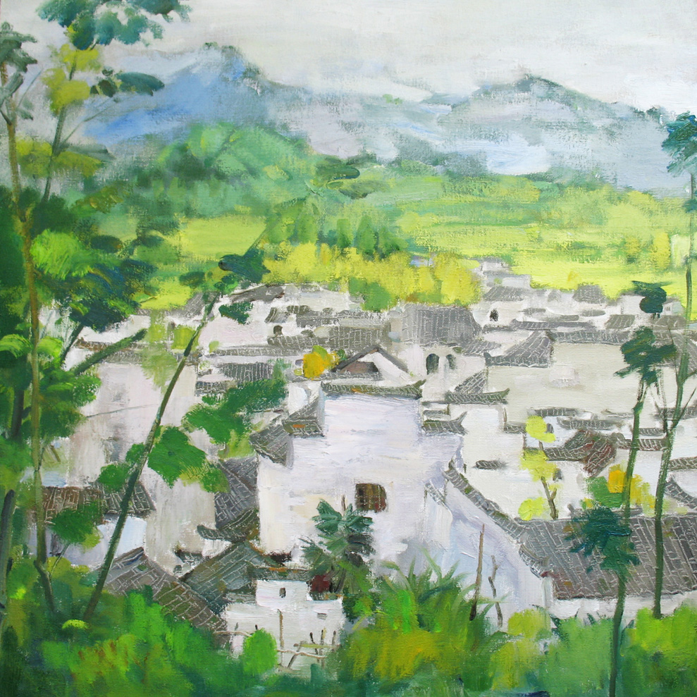 屏山写生