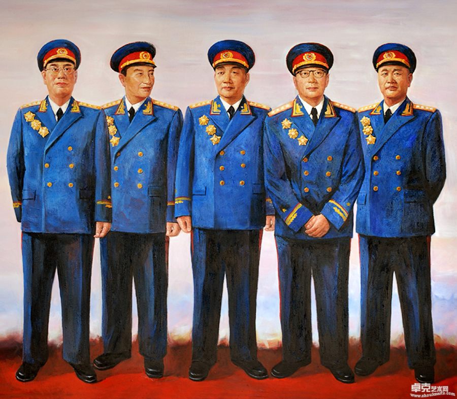 人民功臣·毛泽东与十大元帅十大将 局部五