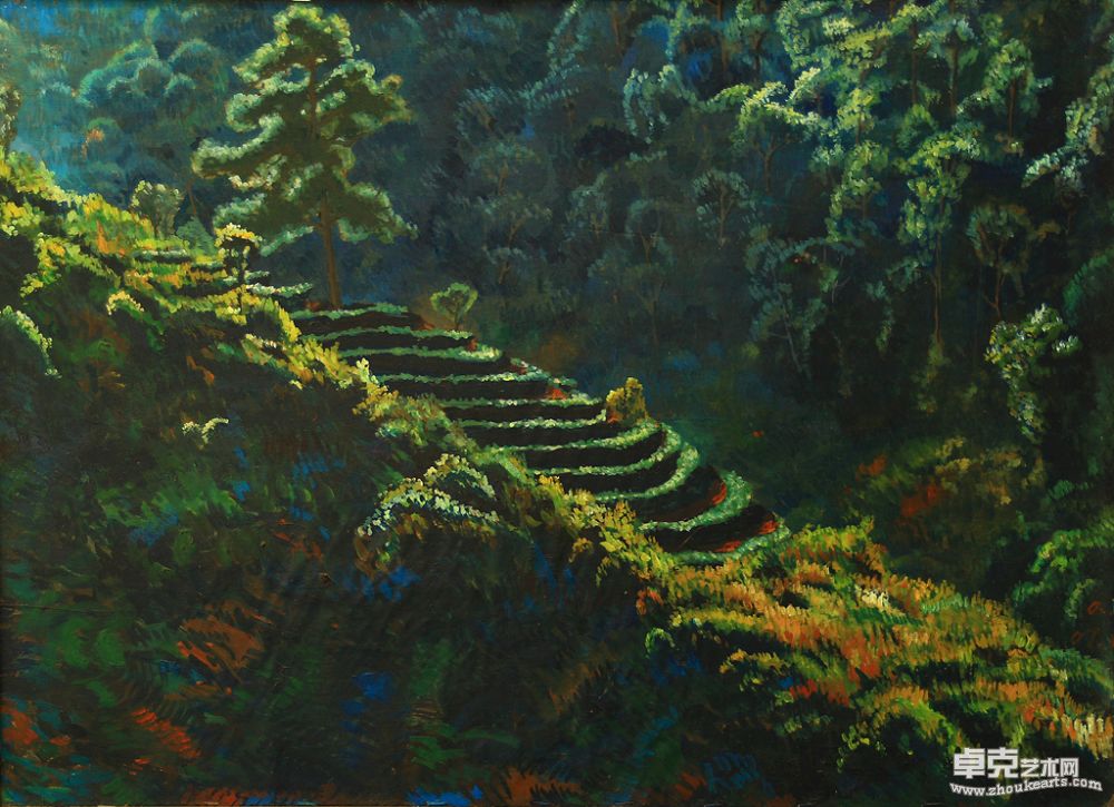 晨光系列--普洱45×61.5cm