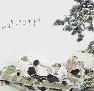 对弈图