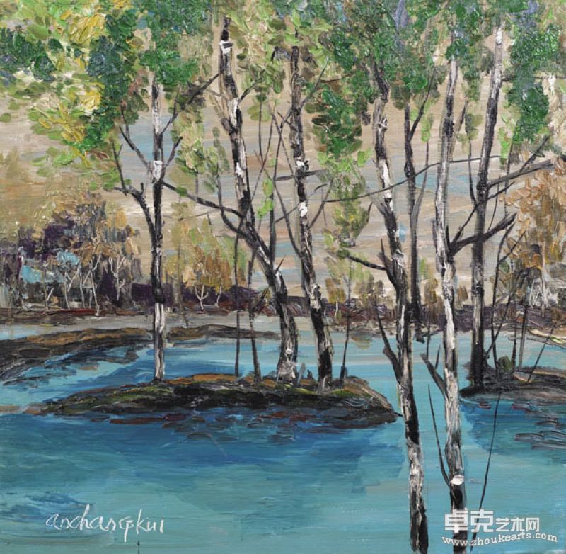 壮年，布面油画60x60 cm    2004.jp