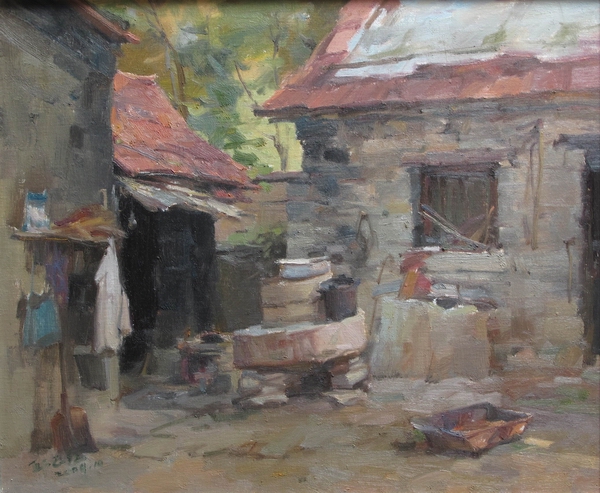 农家小院儿50cm x 60cm