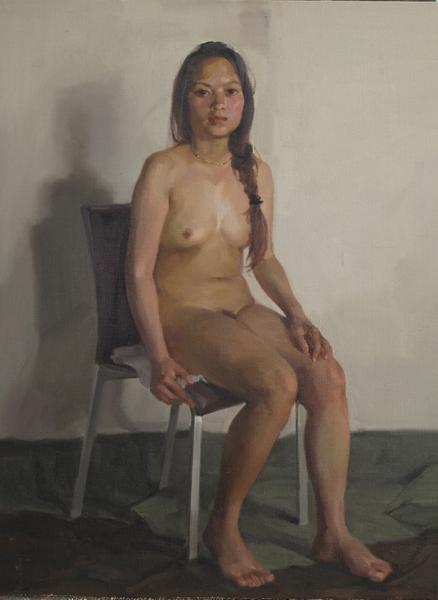 女人体60cm x 80cm