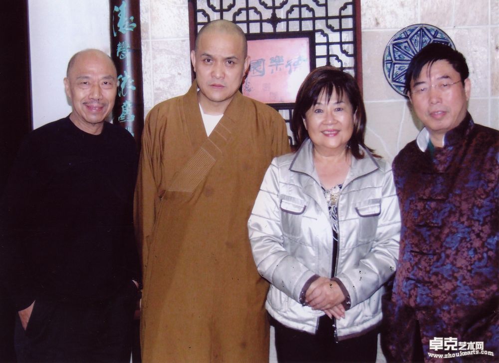 史国良在合肥王涛画室
