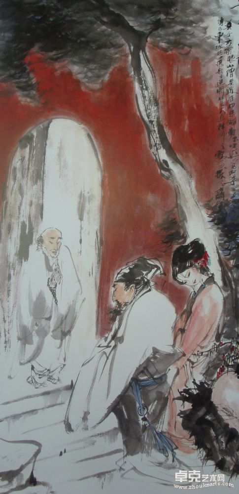 奥秘之佛课图138X69.5cm