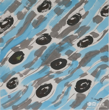 花,湍流与緩山---张立国水墨绘画作品展
