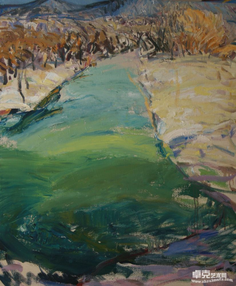 沿流水100x80cm