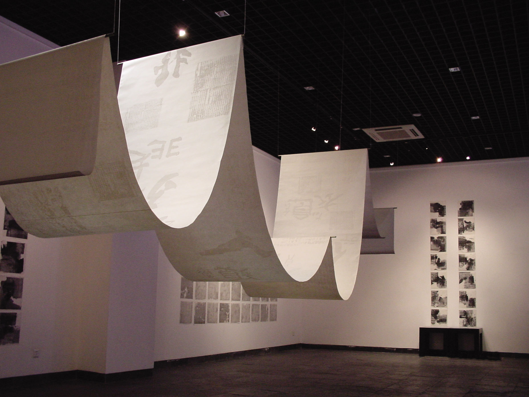 2004年上海多伦现代美术馆个展场景