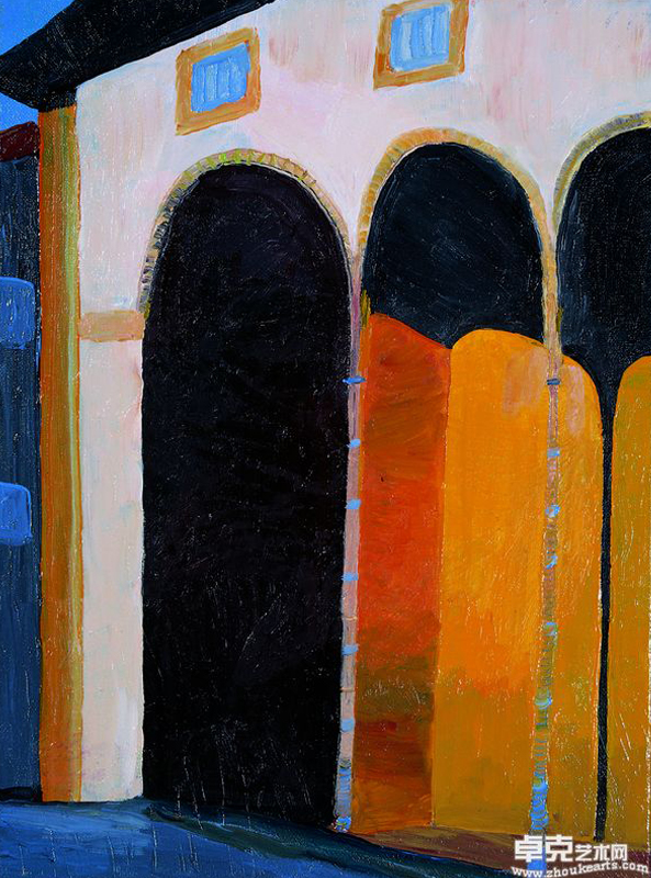 幻系列之二，布面油画40×50cm，2007