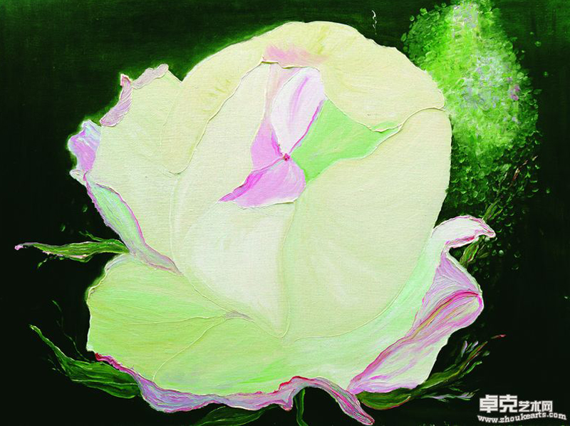 姿系列之十九，布面油画60×80cm，2008