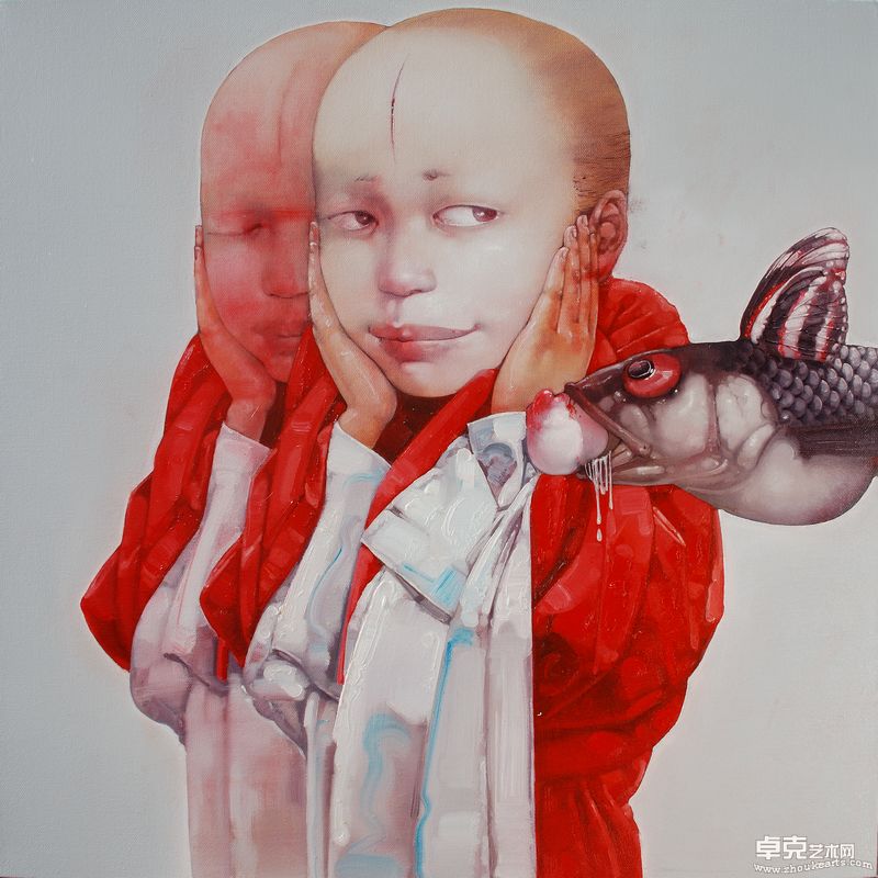 杨晖 善果NO1 80x80cm 布面油画 2010