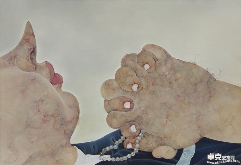 赵寰 无题 160x110cm 布面油画 2010