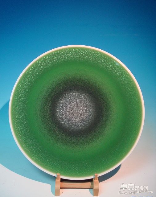 多彩釉瓷盘 (3)