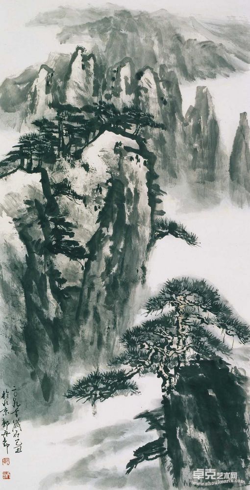 涛声68X136cm