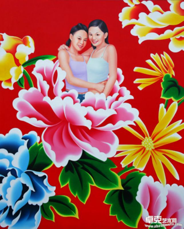 花季-3-130x160x0cm-布面丙烯