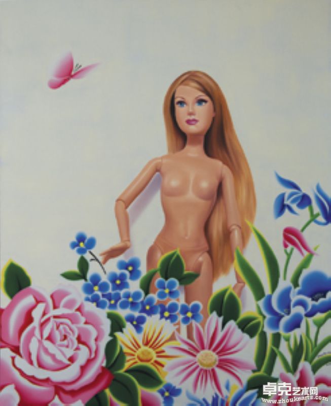 花仙子-Floral-Fairy-100x80cm