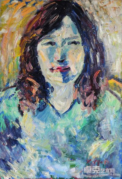 女儿60x90cm 2010 布面油画