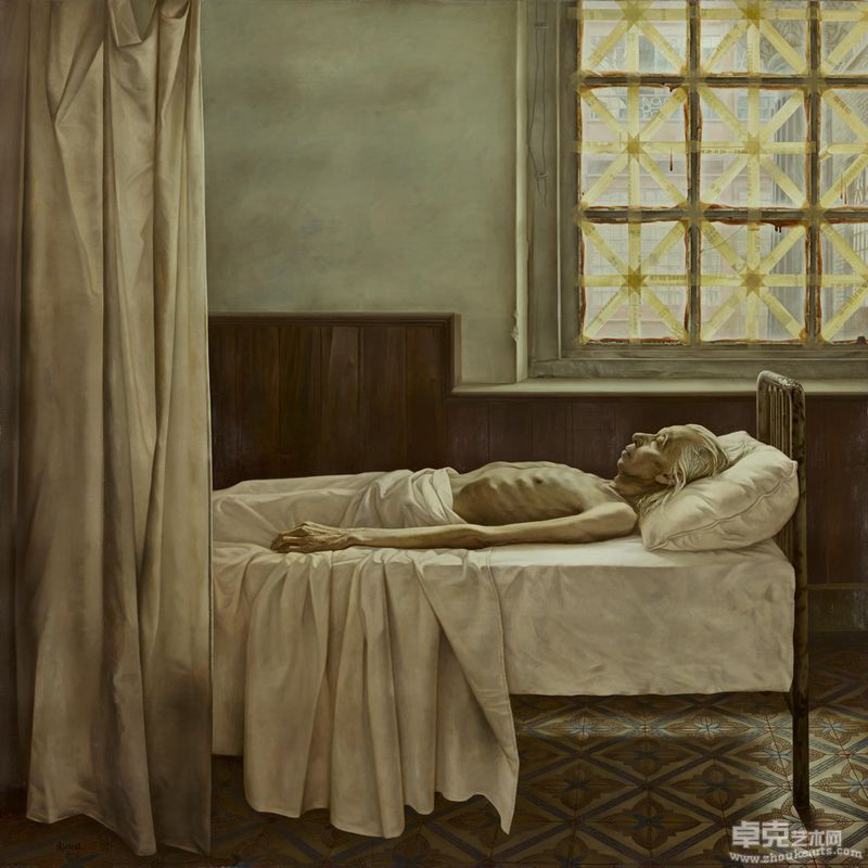 1969年11月12日·开封 Kaifeng. Nov 12.1969 布面油画 Oil on Canves 183×183cm 1991