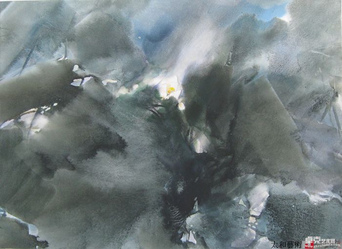荷之呼吸  78×108cm  2009年