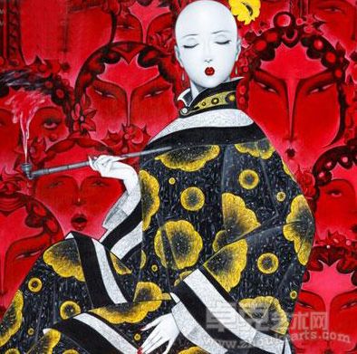 邱胜贤“飘渺时光”画展