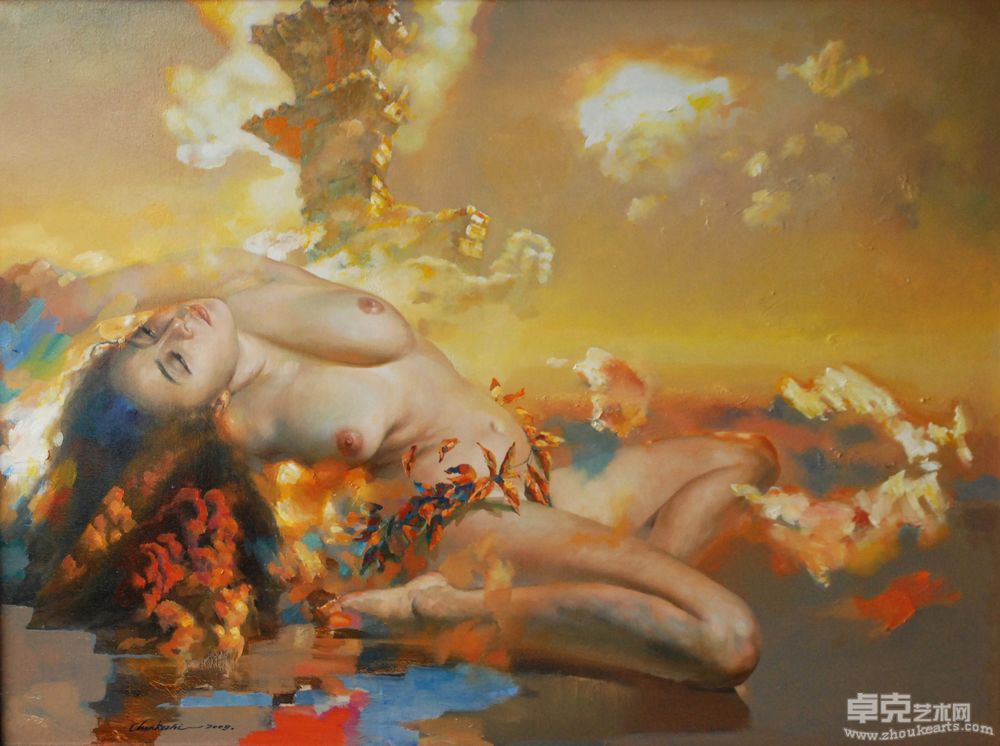三峡汉阙的传说120x90cm