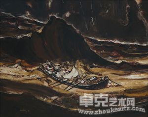 段正渠 黄河 150×180cm 2003