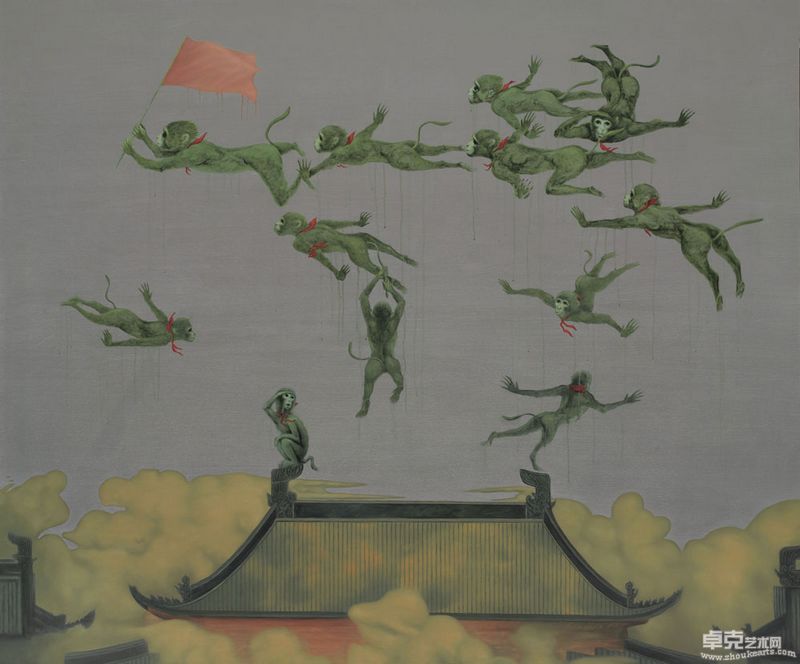 瑞嘻图-1-150X180cm布面油画2008