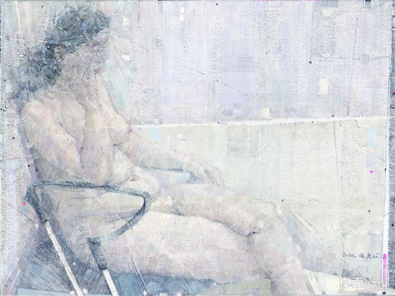 女人体之一、布面油画、80×60CM、2010年