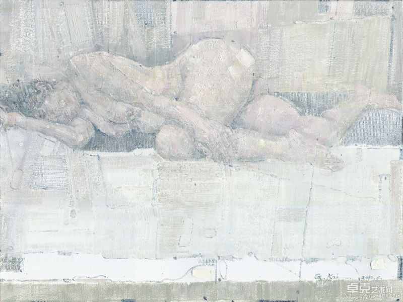 女人体之二、布面油画、80×60CM、2010年