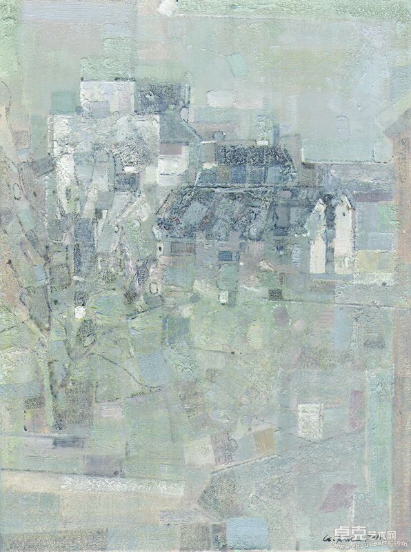 宅边、布面油画、60×80CM、2009年