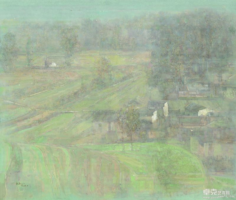 曦照、布面油画、165×140CM、2005年