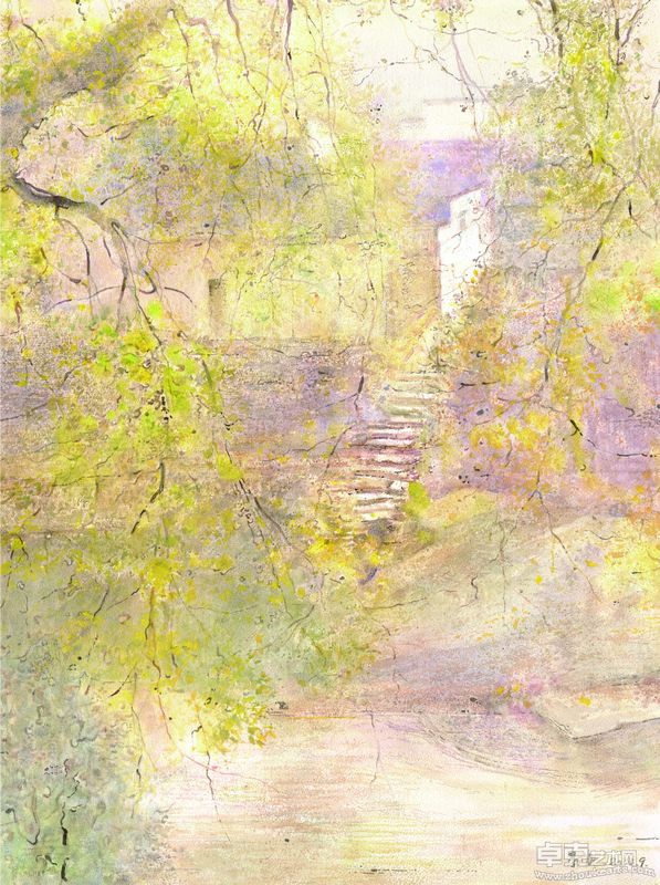 午后微风、水彩、65×87CM、2006年
