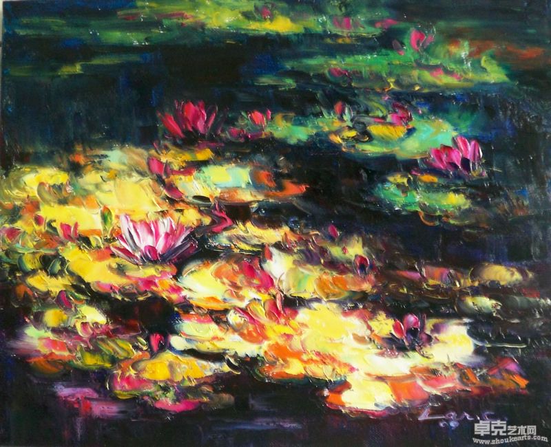 莲系列5  50x61cm
