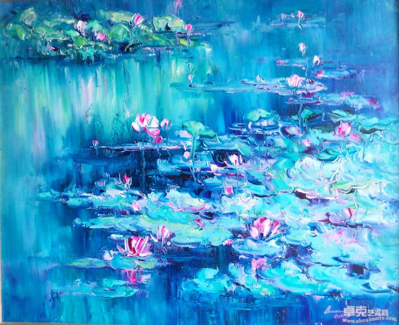 莲系列6 50x61cm