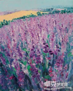 莲中禅境——陈岚2011年油画艺术个展
