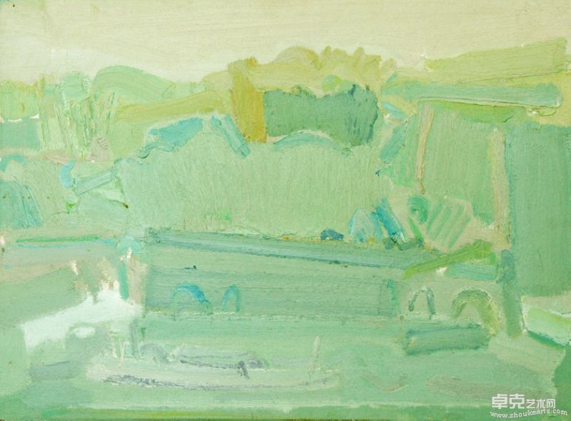 鼓浪屿系船列 60×80cm 布面油画2010